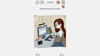 Brain Out 2 - (Leisure: Story Level) Level 23 Gameplay Solution
