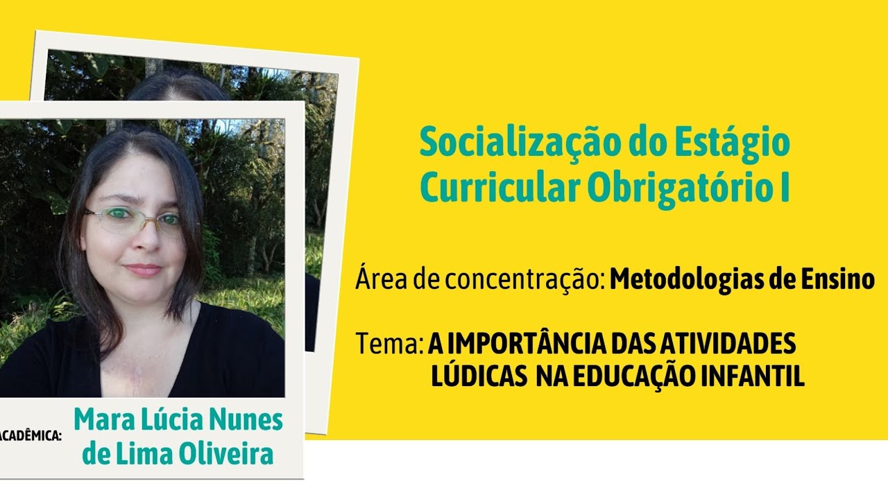 Estágio Obrigatório I Pedagogia