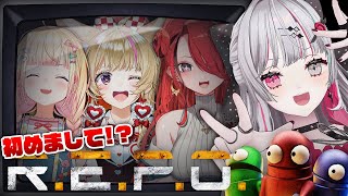 【 R.E.P.O. 】初めまして！？にじ×ホロれぽガチ勢コラボきたああああああ！！【石神のぞみ＆レイン・パターソン＆尾丸ポルカ🎪＆桃鈴ねね🍑🥟／にじさんじ所属】