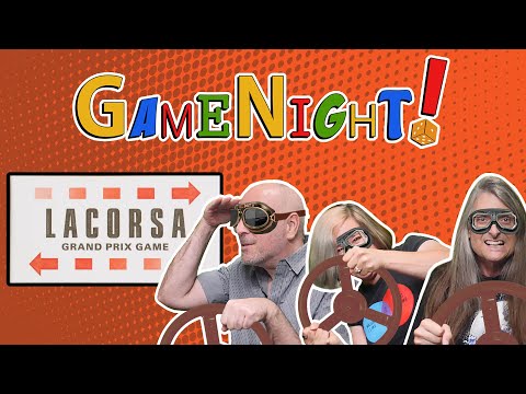 LACORSA Grand Prix Game - GameNight! Se9 Ep36 - How to Play and Playthrough