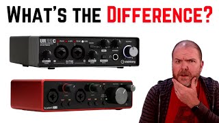 Video thumbnail for Focusrite Scarlett 2i2 vs Steinberg UR22C | What’s the difference? by Pete Johns - Studio Live Today