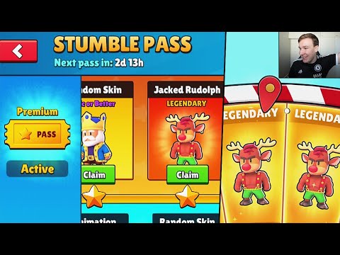 Avasin KOKO Stumble Passin kerralla! (Stumble Guys)