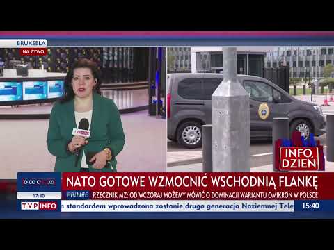 NATO chce powstrzymać Rosję przed agresją na Ukrainę. Relacja z Brukseli red. Dominiki Ćosić
