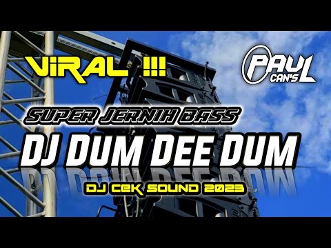 DJ PALING ENAK DI DUNIA BASS BRUTAL DUM DEE DUM VIRAL FULL BASS JERNIH