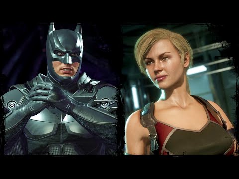 Batman meets Cassie Cage - Injustice 2 x Mortal Kombat 11