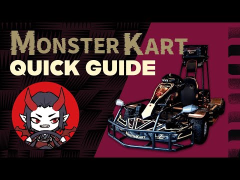 Monster Kart Quick guide/Let's enjoy the Tour! #gokart #monsterkart