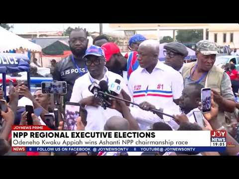 Odeneho Kwaku Appiah elected new NPP Ashanti Regional chairman | JoyNews Prime | 15-08-2026