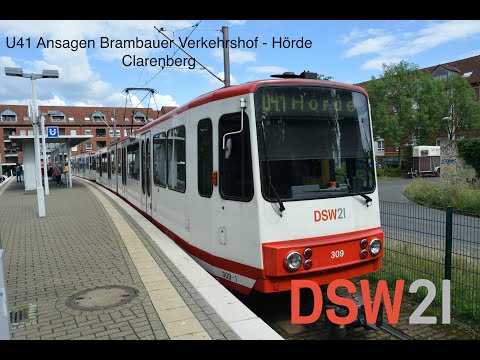 [DSW21] Ansagen der U41 Brambauer Verkehrshof - Clarenberg