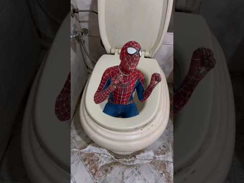Spider-Man Toilet in Real Life #skibiditoilet