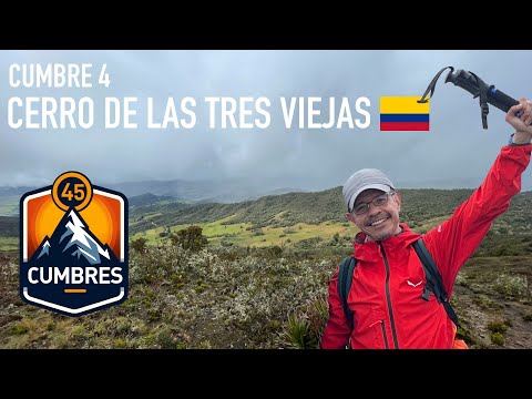 Cerro de las Tres Viejas - Descubrimiento para menos dolor al bajar montañas | Cumbre 4 de 45