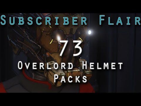 73 Overlord Helmet Packs (Star Citizen Subscriber Flair)