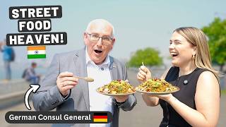 German Diplomat Tries Mumbai Street Food for the FIRST TIME!