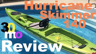 Kayak Fishing - Hurricane Skimmer 140 Kayak Review