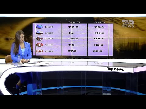 Këmbimi Valutor 30 Qershor 2022/ Vlera e monedhave të huaja në Shqipëri