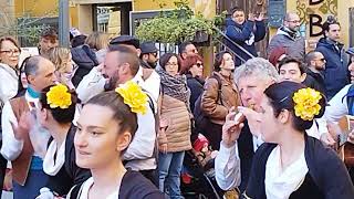 Festa del mandorlo in fiore , Agrigento 05 /03/2023 ,sfilata dei gruppi folkloristici ..