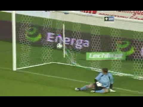 Rzut Karny w meczu Lechia Gdańsk - Arka Gdynia.