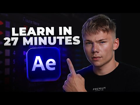 After Effects Tutorial for Beginners 2025 | Everything Explained