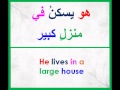 Learn Arabic sentences.