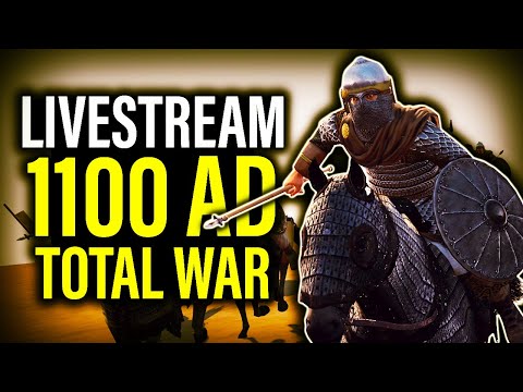ROME 2 1100 AD MEDIEVAL MOD LIVESTREAM! - Total War Mod Gameplay