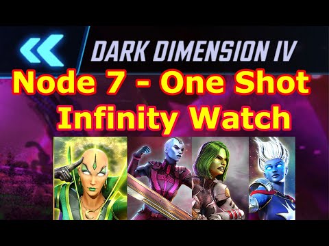 Infinity Watch in Dark Dimension 4 - Node 7 One Shot | DD4 Node 7 One Shot | - Marvel Strike Force
