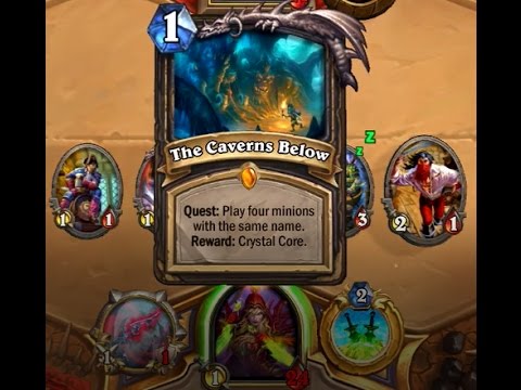 Un'Goro Rogue Plant vs Quest #4 - F2P Road To Legend - Hearthstone