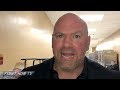DANA WHITE "THE IDEAS I HAVE FOR BOXING WILL SHAKE UP THE SPORT & PISS PEOPLE OFF!"