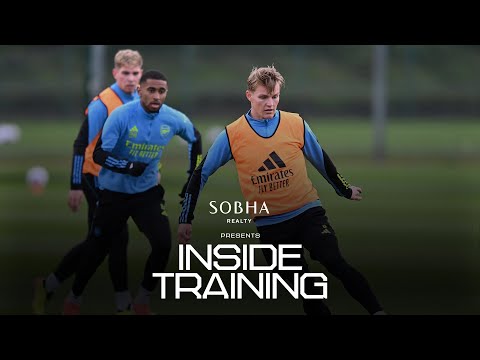 THAT RAMSDALE-TOMIYASU ONE-TWO 😮‍💨 | Inside Training | Squad build towards Manchester City | PL
