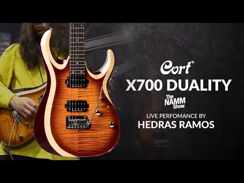 Демонстрация звучания электрогитары Cort X700 Duality Antique Violin Burst