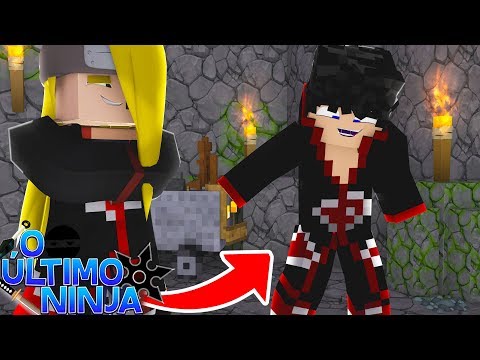 Minecraft: O ULTIMO NINJA - SOU UM MEMBRO DA AKATSUKI!!! #16
