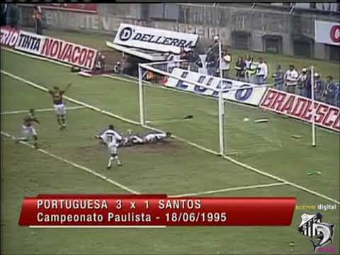 Portuguesa 3 x 1 Santos - Paulistão 1995
