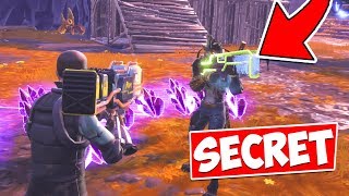 I found 2 SECRET NON-CRAFTABLE Weapons in Fortnite Save The World?!