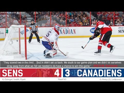Oct 15: Sens vs. Canadiens - Post-game Media