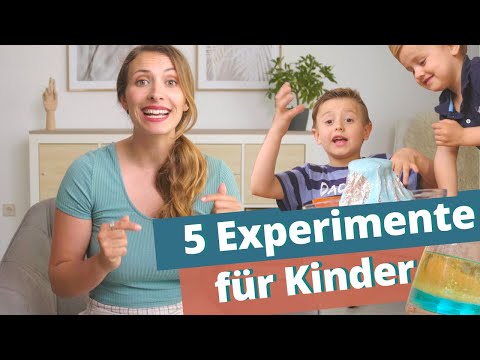 Die 5 besten Experimente für Kinder 🧪💨 Wasser-Edition || Mamaleen
