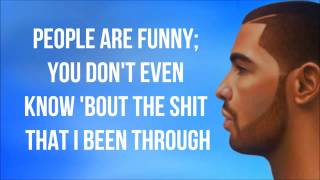 Drake   The Language Lyrics Video