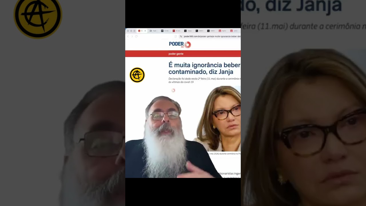 JANJA dá a ENTENDER que "PODE BEBER DETERGENTE desde que NÃO CONTAMINADO"