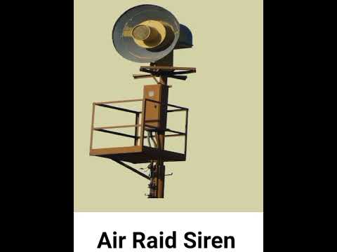 Air Raid Siren 🚨// 🔊 sounds effect
