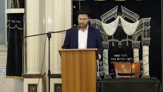 הרב יעקב וייסקוף שליט א   בנו של הרב מנחם משה וייסקופף זצ ל בדברים מרגשים על אביו המנוח
