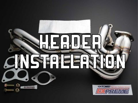 Tomei UEL Header and Berk FrontPipe Install!