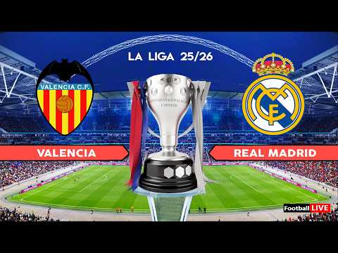 VALENCIA vs REAL MADRID - La Liga 25/26 | Full Match All Goals | Simulation PES