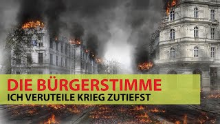 Дълбоко осъждам войната - Гласът на гражданите на Burgenlandkreis