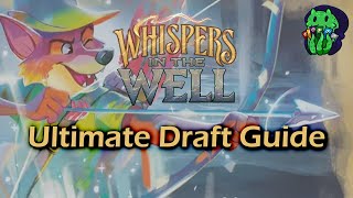 Whispers in the Well Ultimate Draft Guide | Disney Lorcana | Sealed