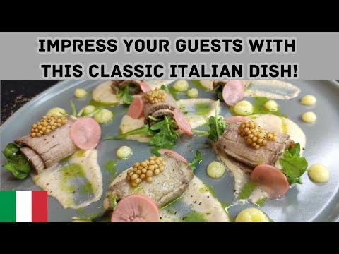 Delicious Vitello Tonnato Recipe - Italian "Surf and Turf" Appetizer! My Way!