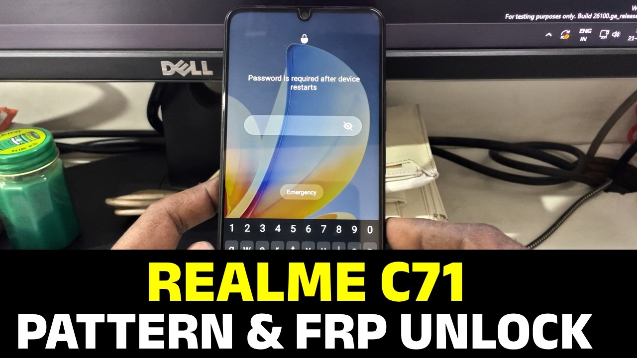HOW TO UNLOCK REALME C71 RMX5313 USING UNLOCK TOOL 2026