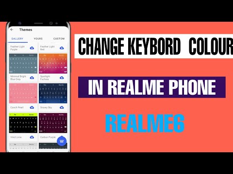 How to change keyboard Colour in Realme6 & All Realme phone || change keypad colour in realme phone