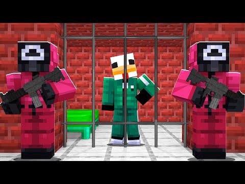 SCAPPO DALLA PRIGIONE DI SQUID GAME SU MINECRAFT