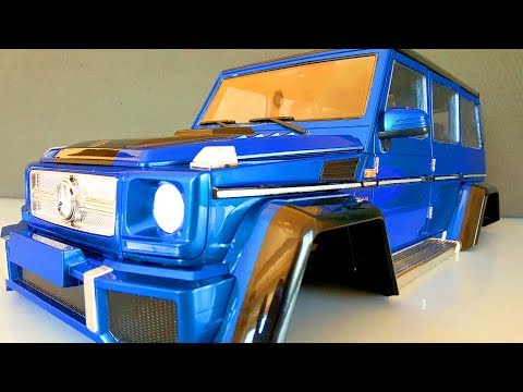 Mercedes Benz G 500 4x4² Scale Body For RC Cars Axial SCX10 ii, Traxxas TRX4, MST CFX W   Wilimovich