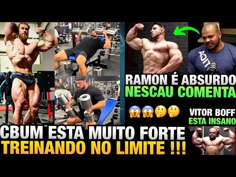 CBUM ESTÁ MUITO FORTE - RAMON É EXALTADO POR NESCAU EM PODCAST - BOFF REVELA SHAPE ATUAL INCRIVEL