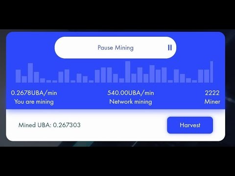 Майнинг UBA от Universal Basic Asset + запустили airdrop 🔘 ▪ #831