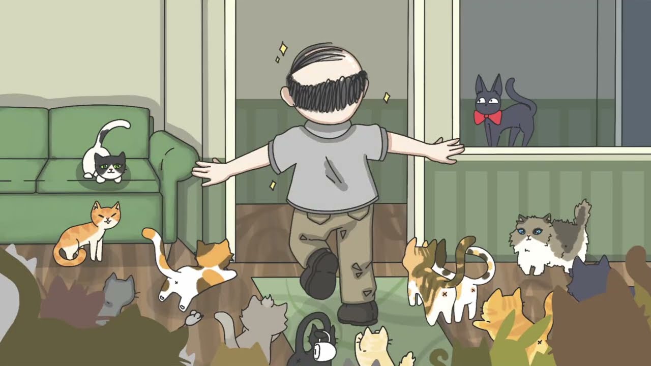 BOB Allergies With Cats In A Cafe - Cat Café Simulator Full Game