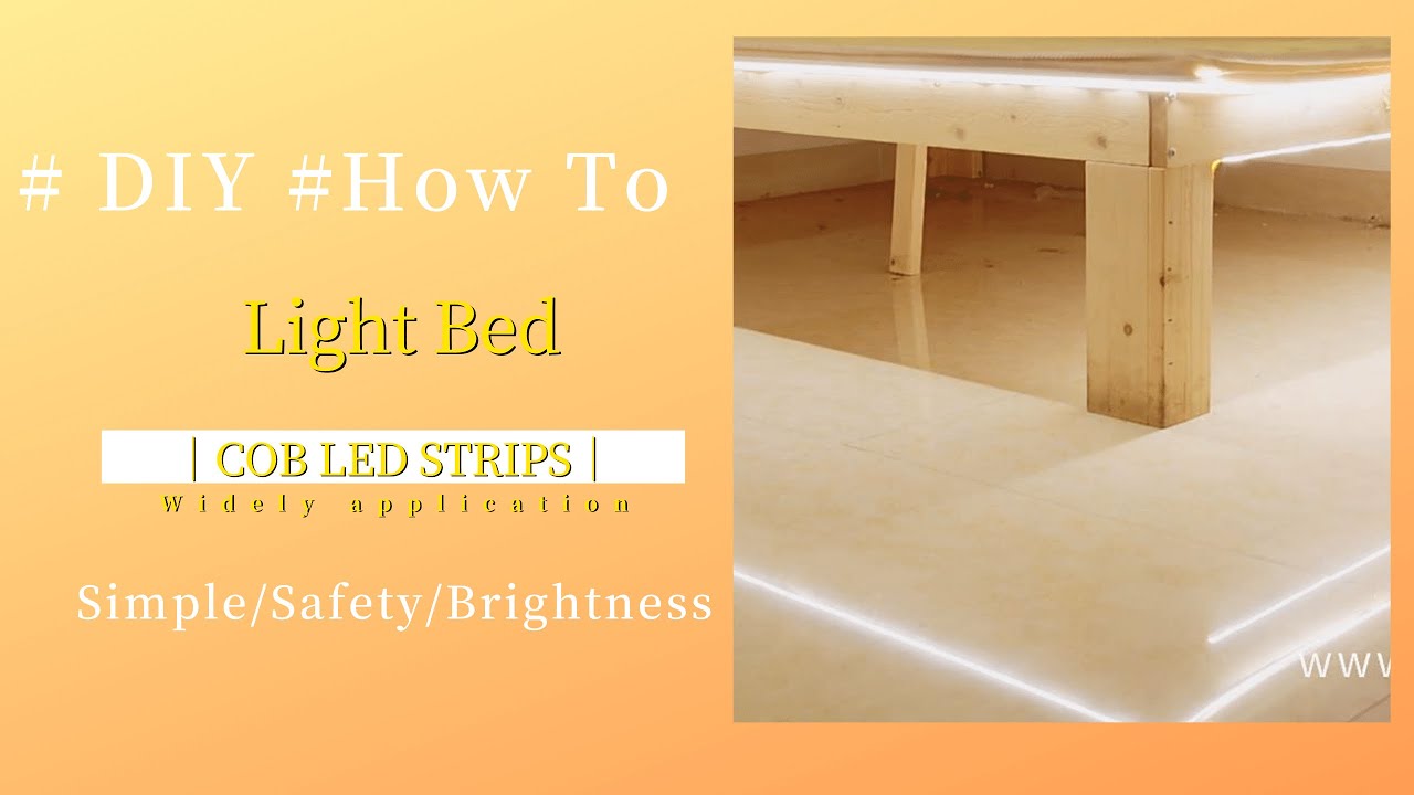 Insufficient Lighting In The Bedroom? Stick Cob Led Strips